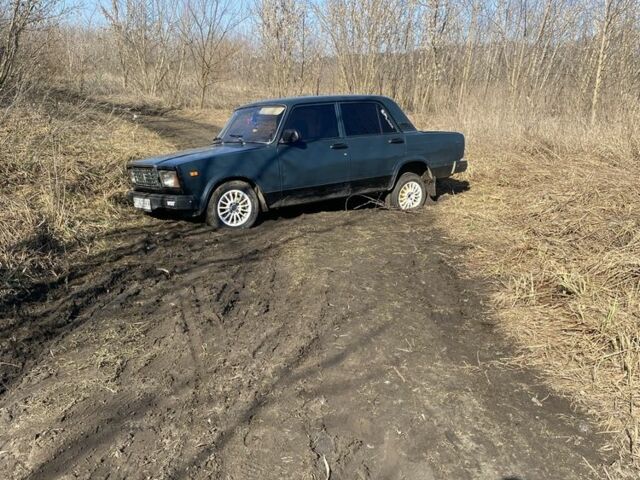 Зелений ВАЗ 2107, об'ємом двигуна 1.5 л та пробігом 40 тис. км за 1400 $, фото 1 на Automoto.ua