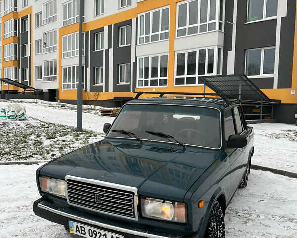 Зелений ВАЗ 2107, об'ємом двигуна 1.5 л та пробігом 63 тис. км за 1100 $, фото 1 на Automoto.ua
