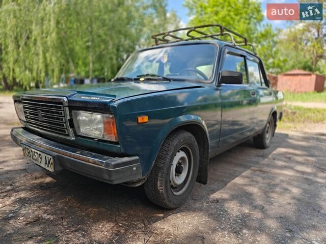 Зелений ВАЗ 2107, об'ємом двигуна 1.45 л та пробігом 108 тис. км за 1250 $, фото 1 на Automoto.ua