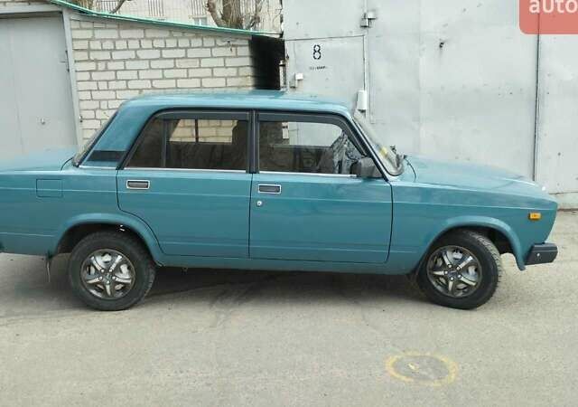 Зелений ВАЗ 2107, об'ємом двигуна 1.5 л та пробігом 81 тис. км за 1602 $, фото 1 на Automoto.ua