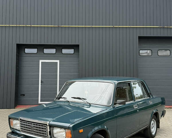 Зеленый ВАЗ 2107, объемом двигателя 1.45 л и пробегом 75 тыс. км за 2100 $, фото 1 на Automoto.ua