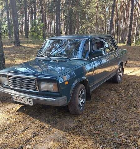 Зеленый ВАЗ 2107, объемом двигателя 1.5 л и пробегом 146 тыс. км за 1600 $, фото 1 на Automoto.ua