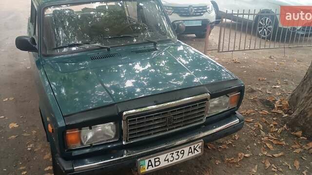 Зелений ВАЗ 2107, об'ємом двигуна 1.5 л та пробігом 250 тис. км за 1100 $, фото 1 на Automoto.ua