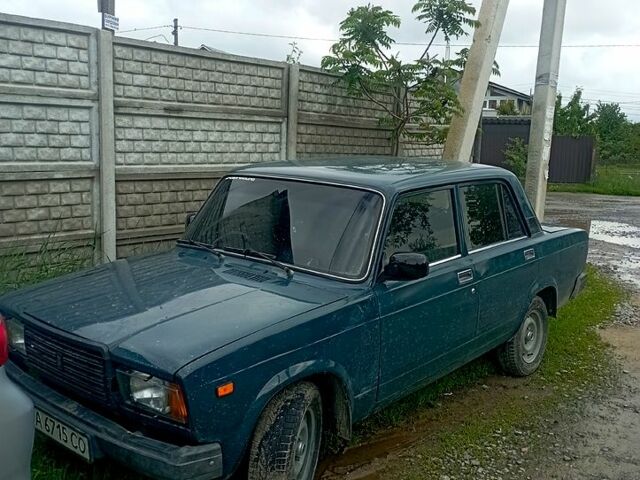 Зеленый ВАЗ 2107, объемом двигателя 1.5 л и пробегом 85 тыс. км за 800 $, фото 1 на Automoto.ua