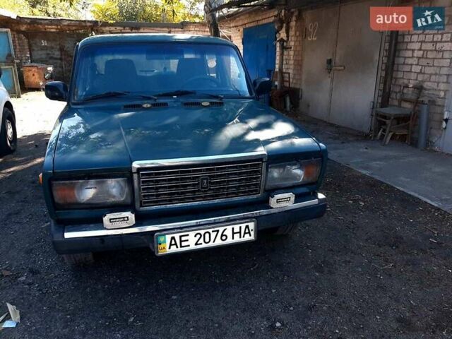 Зеленый ВАЗ 2107, объемом двигателя 1.45 л и пробегом 50 тыс. км за 1700 $, фото 1 на Automoto.ua