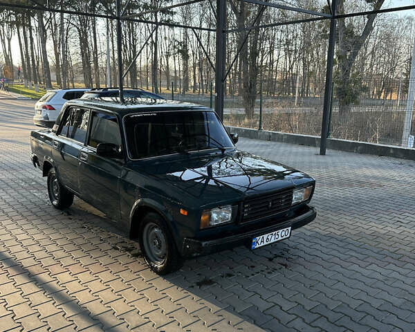 Зеленый ВАЗ 2107, объемом двигателя 1.45 л и пробегом 85 тыс. км за 1100 $, фото 1 на Automoto.ua