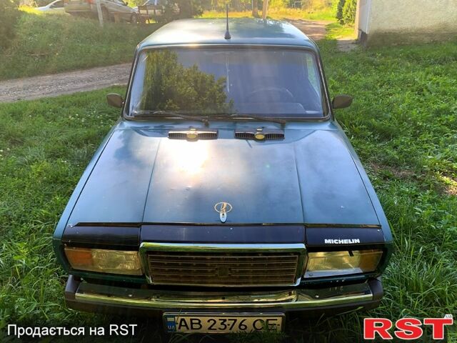 Зеленый ВАЗ 2107, объемом двигателя 1.6 л и пробегом 120 тыс. км за 860 $, фото 1 на Automoto.ua