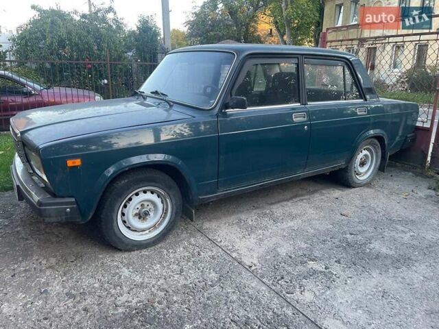 Зелений ВАЗ 2107, об'ємом двигуна 1.45 л та пробігом 52 тис. км за 1200 $, фото 1 на Automoto.ua