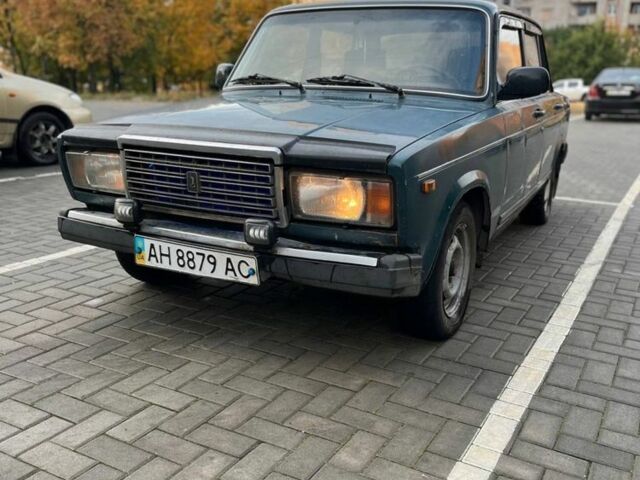 Зелений ВАЗ 2107, об'ємом двигуна 1.5 л та пробігом 31 тис. км за 617 $, фото 1 на Automoto.ua