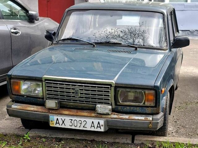 Зеленый ВАЗ 2107, объемом двигателя 1.5 л и пробегом 161 тыс. км за 1200 $, фото 1 на Automoto.ua