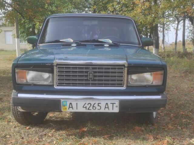 Зелений ВАЗ 2107, об'ємом двигуна 1.5 л та пробігом 83 тис. км за 1550 $, фото 1 на Automoto.ua