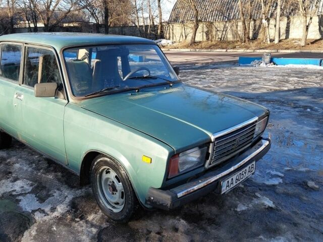 Зеленый ВАЗ 2107, объемом двигателя 1.5 л и пробегом 207 тыс. км за 800 $, фото 1 на Automoto.ua