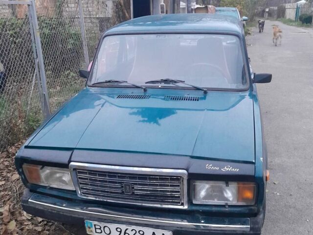Зелений ВАЗ 2107, об'ємом двигуна 1.5 л та пробігом 80 тис. км за 600 $, фото 1 на Automoto.ua