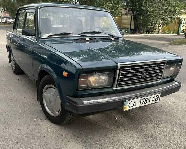 Зеленый ВАЗ 2107, объемом двигателя 1.5 л и пробегом 78 тыс. км за 2500 $, фото 1 на Automoto.ua