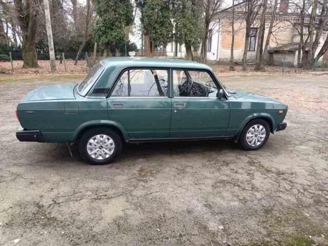 Зеленый ВАЗ 2107, объемом двигателя 1.5 л и пробегом 134 тыс. км за 1150 $, фото 1 на Automoto.ua