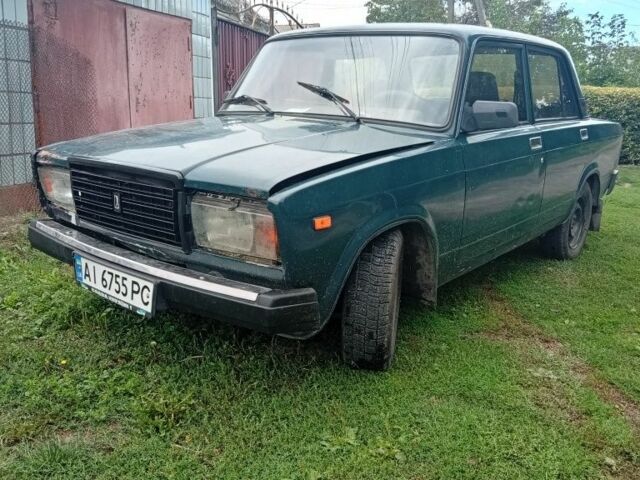 Зелений ВАЗ 2107, об'ємом двигуна 1.5 л та пробігом 35 тис. км за 640 $, фото 1 на Automoto.ua