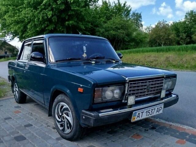 Зелений ВАЗ 2107, об'ємом двигуна 1.5 л та пробігом 91 тис. км за 1250 $, фото 1 на Automoto.ua