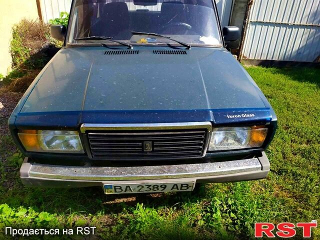 Зеленый ВАЗ 2107, объемом двигателя 1.5 л и пробегом 28 тыс. км за 885 $, фото 1 на Automoto.ua