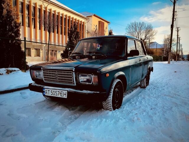 Зелений ВАЗ 2107, об'ємом двигуна 0.15 л та пробігом 60 тис. км за 750 $, фото 1 на Automoto.ua