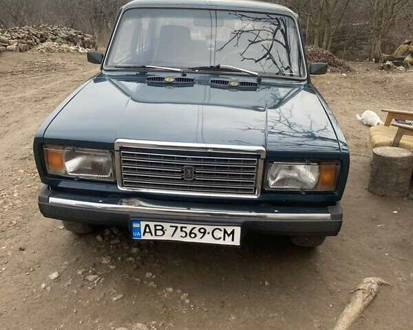 Зеленый ВАЗ 2107, объемом двигателя 1.5 л и пробегом 72 тыс. км за 1150 $, фото 1 на Automoto.ua