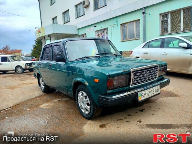 Зелений ВАЗ 2107, об'ємом двигуна 15 л та пробігом 91 тис. км за 1350 $, фото 1 на Automoto.ua