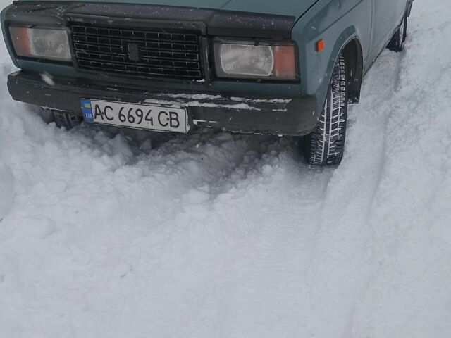 Зелений ВАЗ 2107, об'ємом двигуна 1 л та пробігом 200 тис. км за 350 $, фото 1 на Automoto.ua