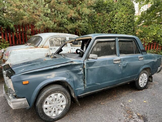 Зелений ВАЗ 2107, об'ємом двигуна 1.5 л та пробігом 115 тис. км за 800 $, фото 1 на Automoto.ua