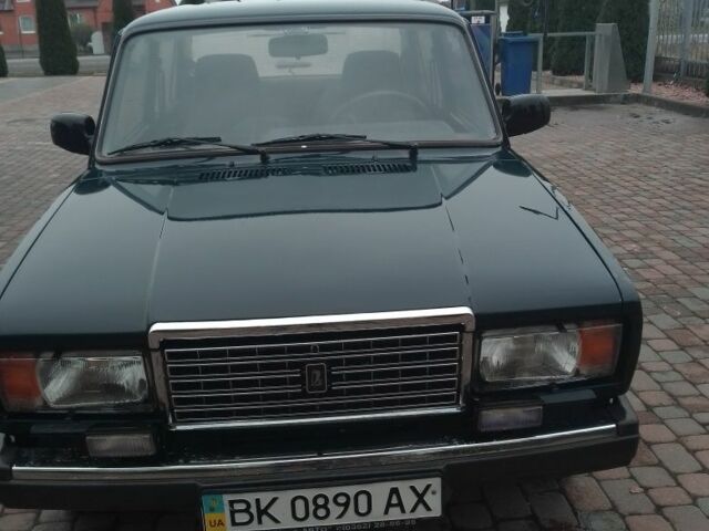 Зеленый ВАЗ 2107, объемом двигателя 1.5 л и пробегом 87 тыс. км за 1450 $, фото 1 на Automoto.ua