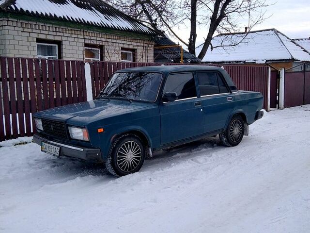 Зелений ВАЗ 2107, об'ємом двигуна 1.5 л та пробігом 160 тис. км за 650 $, фото 1 на Automoto.ua