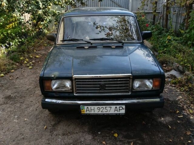 Зелений ВАЗ 2107, об'ємом двигуна 1.5 л та пробігом 250 тис. км за 783 $, фото 1 на Automoto.ua