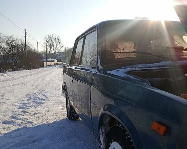 Зеленый ВАЗ 2107, объемом двигателя 1.45 л и пробегом 51 тыс. км за 270 $, фото 1 на Automoto.ua