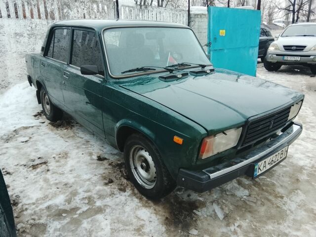 Зелений ВАЗ 2107, об'ємом двигуна 1.6 л та пробігом 1 тис. км за 900 $, фото 1 на Automoto.ua