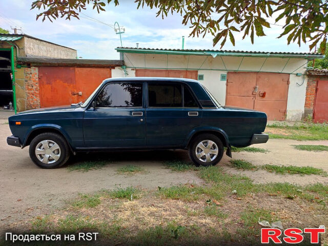 Зеленый ВАЗ 2107, объемом двигателя 1.5 л и пробегом 96 тыс. км за 2100 $, фото 1 на Automoto.ua