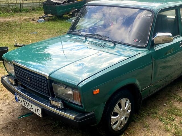 Зеленый ВАЗ 2107, объемом двигателя 1.5 л и пробегом 46 тыс. км за 560 $, фото 1 на Automoto.ua