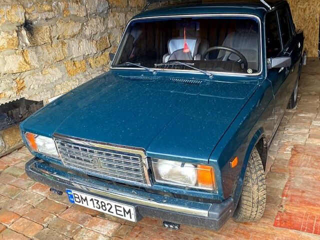 Зелений ВАЗ 2107, об'ємом двигуна 1.5 л та пробігом 86 тис. км за 1150 $, фото 1 на Automoto.ua