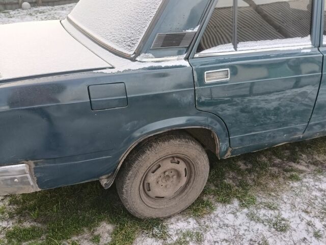 Зелений ВАЗ 2107, об'ємом двигуна 5 л та пробігом 97 тис. км за 694 $, фото 1 на Automoto.ua