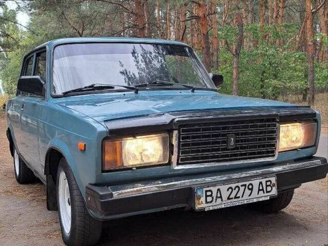 Зеленый ВАЗ 2107, объемом двигателя 1.5 л и пробегом 121 тыс. км за 1050 $, фото 1 на Automoto.ua