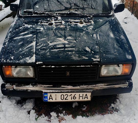 Зеленый ВАЗ 2107, объемом двигателя 1.5 л и пробегом 200 тыс. км за 830 $, фото 1 на Automoto.ua