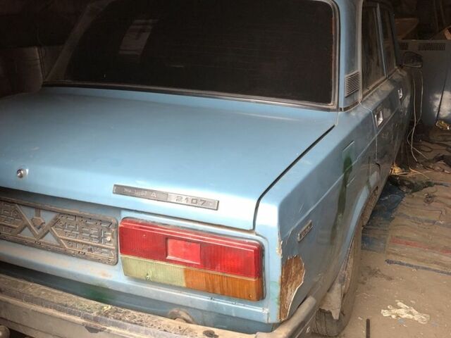 Зеленый ВАЗ 2107, объемом двигателя 1.5 л и пробегом 60 тыс. км за 310 $, фото 1 на Automoto.ua