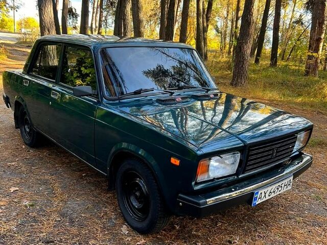 Зеленый ВАЗ 2107, объемом двигателя 1.5 л и пробегом 84 тыс. км за 1450 $, фото 1 на Automoto.ua