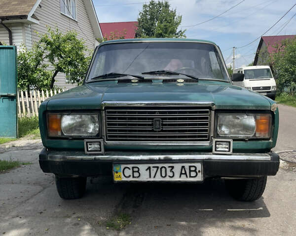 Зеленый ВАЗ 2107, объемом двигателя 0.15 л и пробегом 360 тыс. км за 1100 $, фото 1 на Automoto.ua