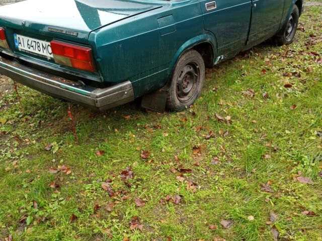 Зелений ВАЗ 2107, об'ємом двигуна 1.5 л та пробігом 250 тис. км за 800 $, фото 1 на Automoto.ua
