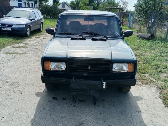 Зелений ВАЗ 2107, об'ємом двигуна 1.5 л та пробігом 100 тис. км за 829 $, фото 1 на Automoto.ua