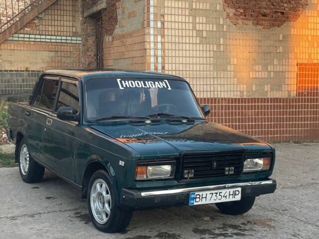 Зеленый ВАЗ 2107, объемом двигателя 1.6 л и пробегом 2 тыс. км за 828 $, фото 1 на Automoto.ua