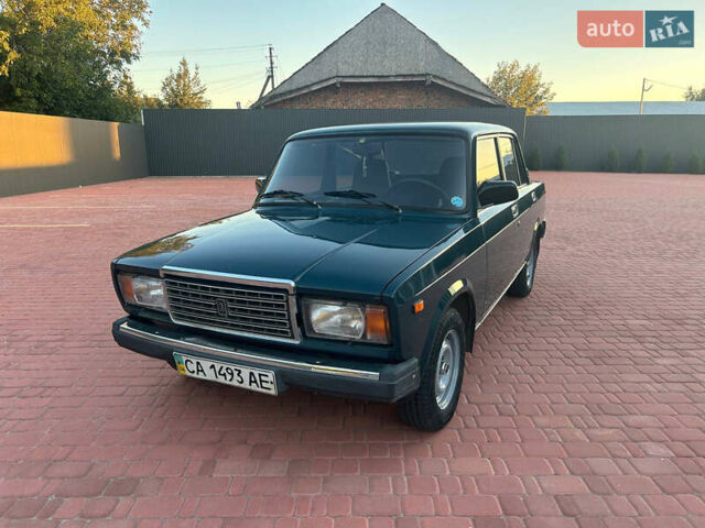 Зеленый ВАЗ 2107, объемом двигателя 1.45 л и пробегом 135 тыс. км за 1150 $, фото 1 на Automoto.ua