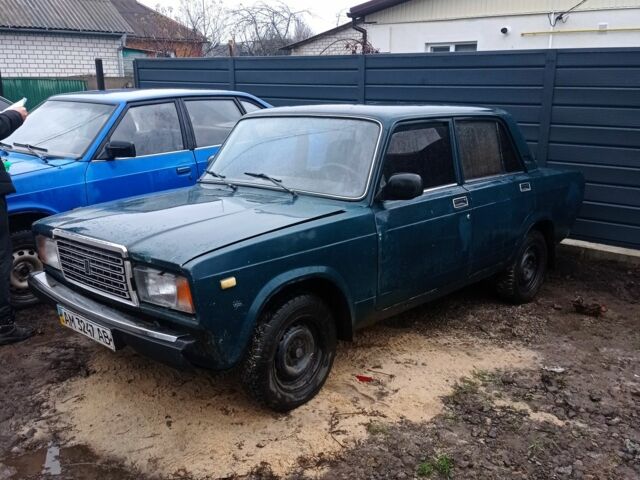 Зелений ВАЗ 2107, об'ємом двигуна 0 л та пробігом 123 тис. км за 355 $, фото 1 на Automoto.ua