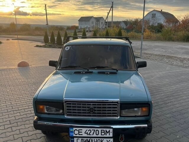 Зеленый ВАЗ 2107, объемом двигателя 1.6 л и пробегом 200 тыс. км за 1500 $, фото 1 на Automoto.ua