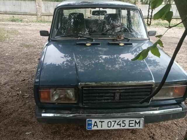 Зелений ВАЗ 2107, об'ємом двигуна 1.5 л та пробігом 10 тис. км за 550 $, фото 1 на Automoto.ua