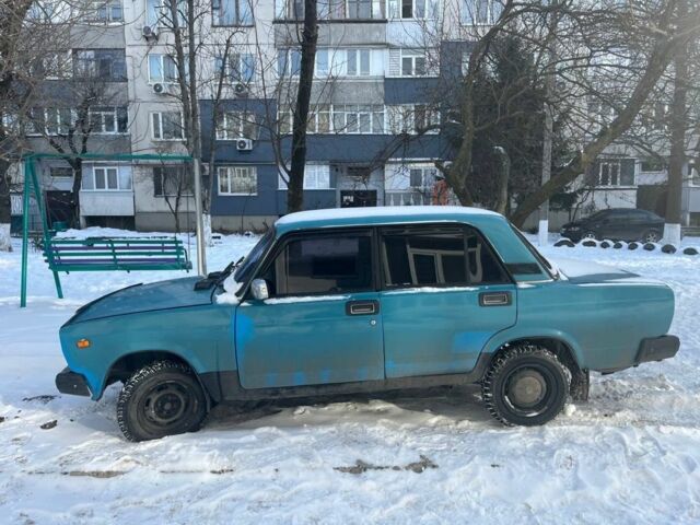 Зелений ВАЗ 2107, об'ємом двигуна 1.5 л та пробігом 150 тис. км за 602 $, фото 1 на Automoto.ua