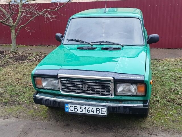 Зелений ВАЗ 2107, об'ємом двигуна 1.5 л та пробігом 10 тис. км за 962 $, фото 1 на Automoto.ua